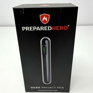 Prepared Hero Privacy Pen Hidden Camera Detector Anti Spy GPS Tracker Bug Sweep